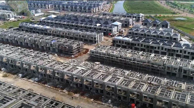Proggres Proyek PIK2 - Periode Juni 2021 (Ist Tangkapan Layar Youtube/PIK2 Sedayu Indo city)