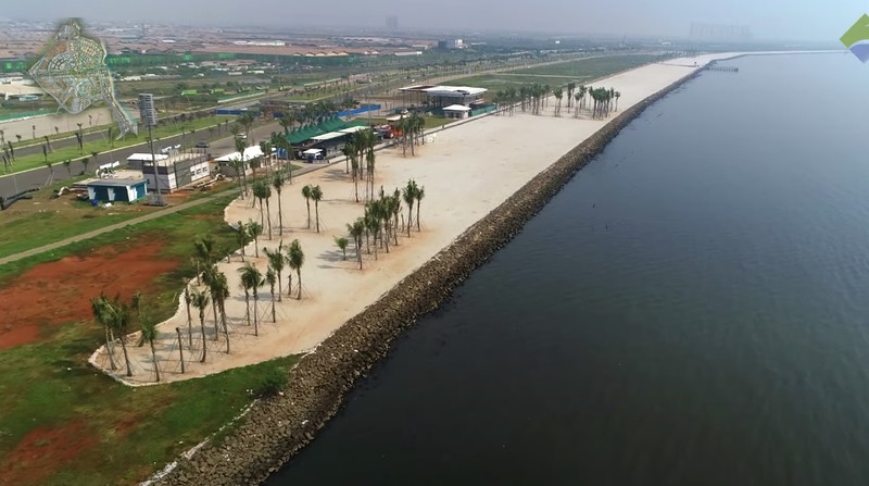Proggres Proyek PIK2 - Periode Juni 2021 (Ist Tangkapan Layar Youtube/PIK2 Sedayu Indo city)