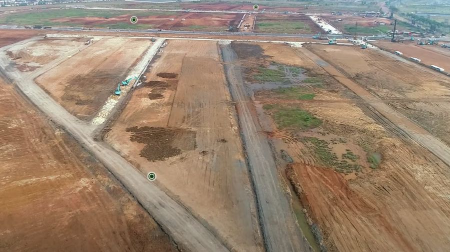 Proggres Proyek PIK2 - Periode Juni 2021 (Ist Tangkapan Layar Youtube/PIK2 Sedayu Indo city)
