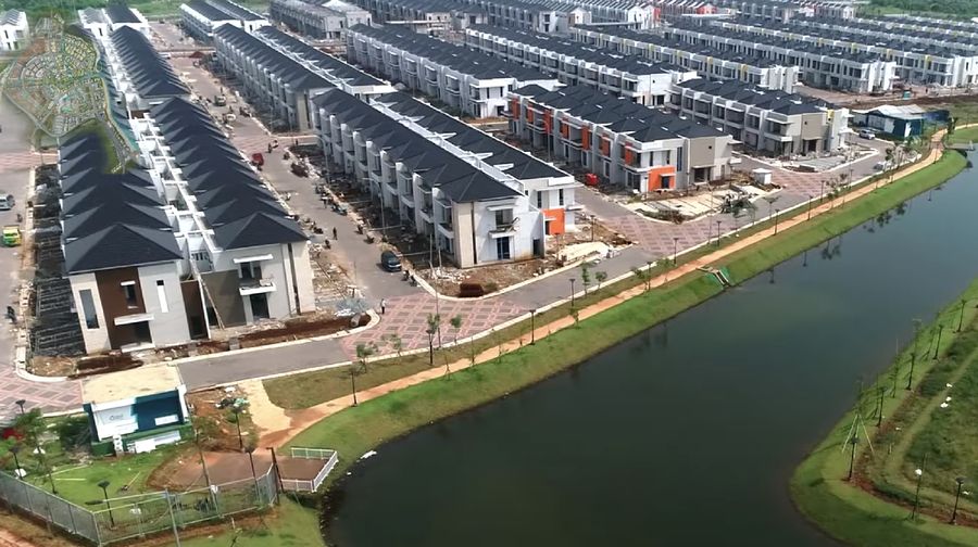Proggres Proyek PIK2 - Periode Juni 2021 (Ist Tangkapan Layar Youtube/PIK2 Sedayu Indo city)