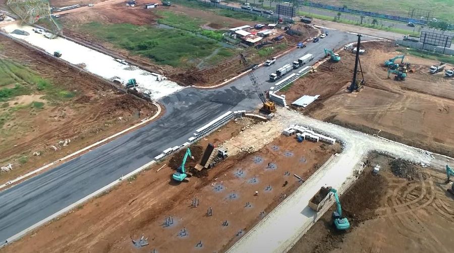 Proggres Proyek PIK2 - Periode Juni 2021 (Ist Tangkapan Layar Youtube/PIK2 Sedayu Indo city)