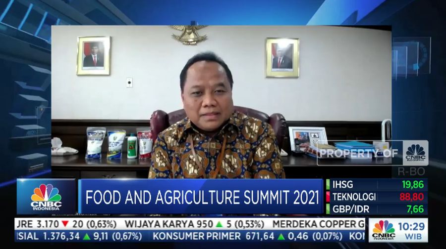 Direktur Utama PT Pupuk Sriwidjaja, Tri Wahyudi Saleh