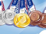 Intip Uang yang Diterima Peraih Medali Olimpiade Tokyo 2020