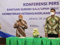 Menaker Ungkap Skema Bantuan Subsidi Upah 2021 Bagi Pekerja
