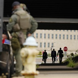 Heboh Pentagon AS Tiba-tiba Lockdown, Ada Apa?