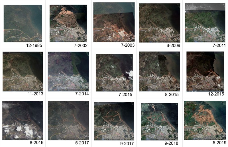 Tangkapan Layar Google Earth Kawasan Dadap, Tangerang, Banten pada Tahun 2008. Tangkapan Layar Google Earth Kawasan Dadap, Tangerang, Banten pada Tahun 2008. (Tangkapan Layar Google Earth)