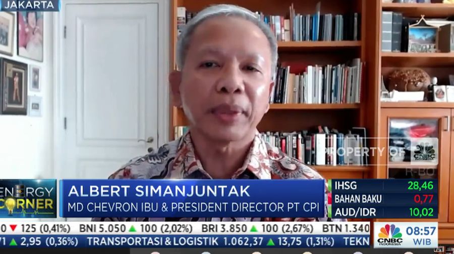 Director of Chevron IndoAsia Business Unit (IBU) and President Director of PT. Chevron Pacific Indonesia (PT CPI), Albert Simanjuntak