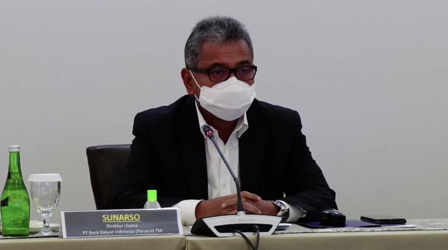 Direktur Utama Bank BRI, Sunarso (Tangkapan Layar Youtube)