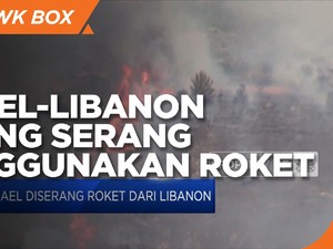 Israel-Libanon Saling Serang Menggunakan Roket