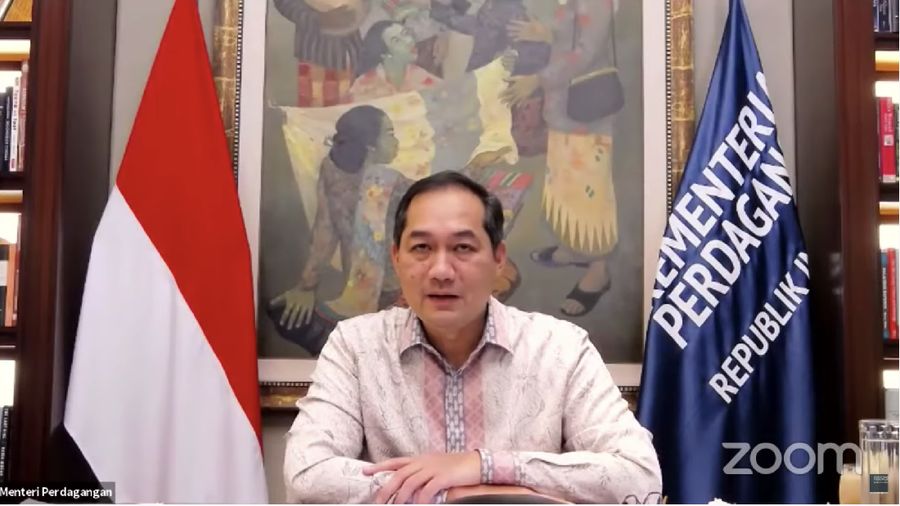 Menteri Perdagangan (Mendag), M. lutfi (Tangkapan Layar Youtube Sekretariat Presiden)