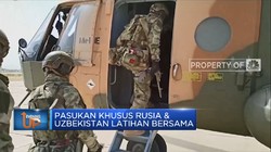 Pasukan Khusus Rusia & Uzbekistan Latihan Bersama