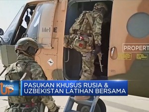 Pasukan Khusus Rusia & Uzbekistan Latihan Bersama