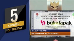 Bukalapak Resmi IPO Hingga Harga Batu Bara Melonjak