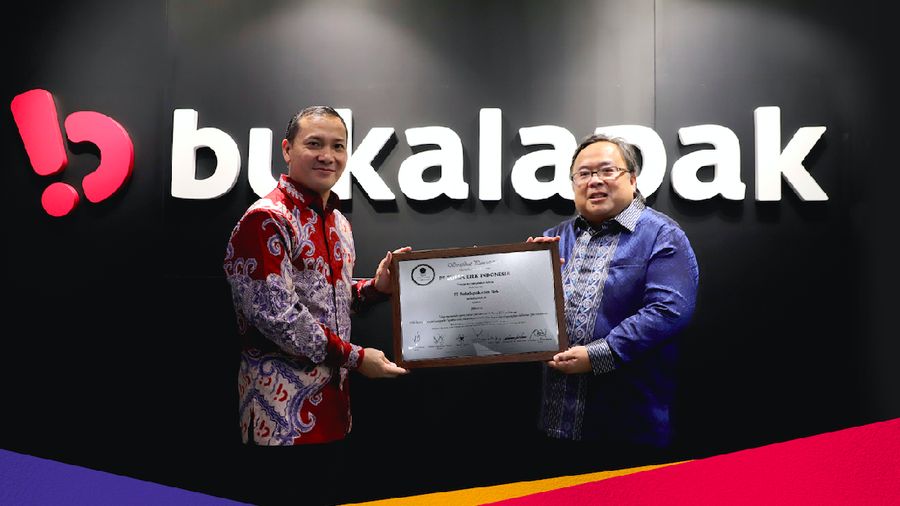 CEO Bukalapak Rachmat Kaimuddin dan Komisaris Utama Bambang Brodjonegoro, dok Bukalapak, IPO 6 Agustus 2021