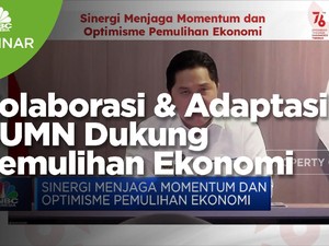 Erick Thohir: Kolaborasi & Adaptasi BUMN Dukung Pemulihan RI