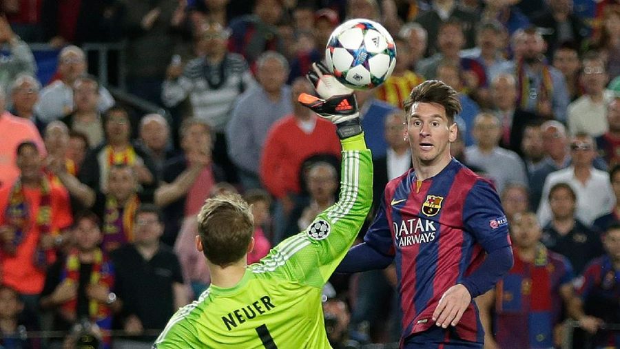 In this combination of six pictures FC Barcelona forward Lionel Messi is seen dashing from his own half past Getafe players before rounding goalkeeper Luis Garcia and scoring from a narrow angle in the 29th minute at the Camp Nou stadium in Barcelona, Spain, Wednesday, April 18, 2007. Messi has drawn further comparisons with Diego Maradona by scoring a near replica of one of the former Argentina captain's most famous goals. Messi emulated Maradona's winner against England in the 1986 World Cup quarterfinals in scoring Barcelona's second goal in a 5-2 win over Getafe in the Copa del Rey semifinals. (AP Photos/Manu Fernandez)