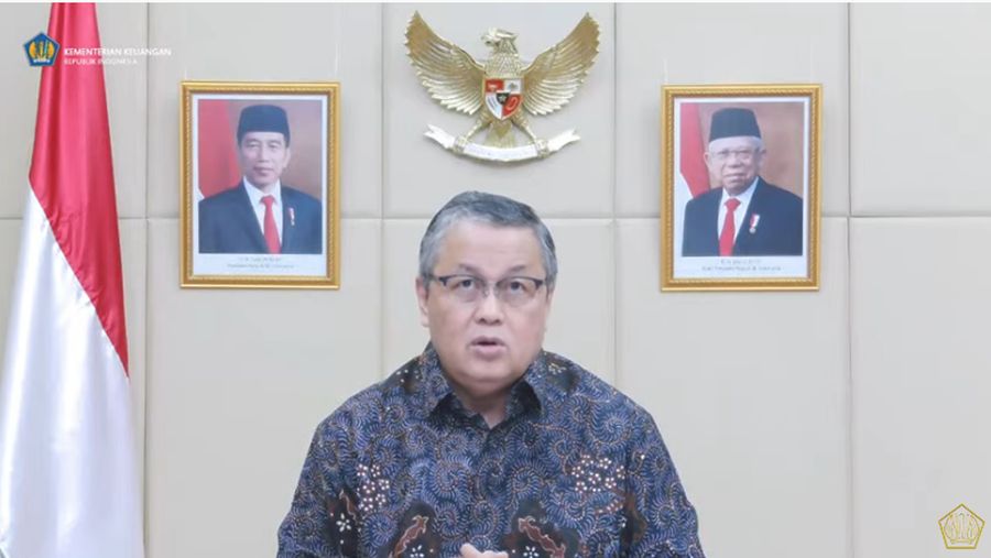 Gubernur Bank Indonesia Perry Warjiyo Saat Konferensi Pers KSSK Triwulan III 2021. (Tangkapan Layar youtube @Kemekeu RI)
