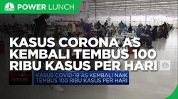 Kasus Corona AS Kembali Tembus 100 Ribu per Hari