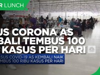 Kasus Corona AS Kembali Tembus 100 Ribu per Hari