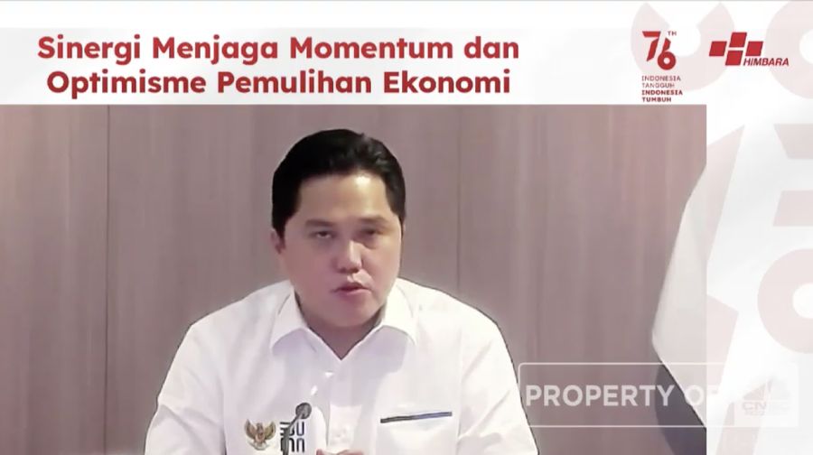 Menteri BUMN Erick Thohir