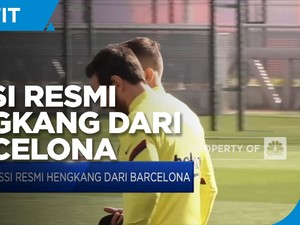 Messi Resmi Hengkang Dari Barcelona