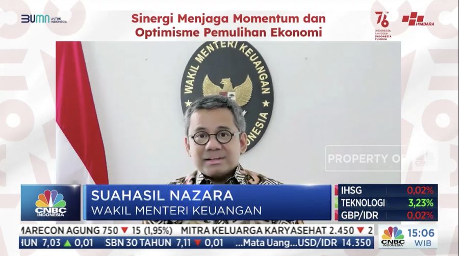 Wakil Menteri Keuangan, Suahasil Nazara (CNBC Indonesia)
