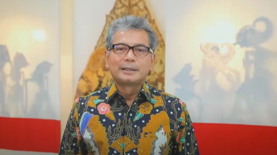 Dirut Bank BRI Sunarso, dalam acara virtual UMKM, 7 Agustus 2021/dok Youtube