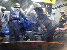 Ngeri! Serangan Pisau di Kereta Komuter Tokyo, 10 Orang Luka