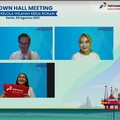 Gelar Town Hall, Pertamina Sambut 2.689 Perwira Baru WK Rokan