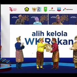 Kembali ke Pangkuan RI, Blok Rokan Resmi Dikelola Pertamina