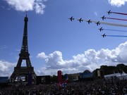 Foto: Ilustrasi Menara Eiffel. (AP/Francois Mori)