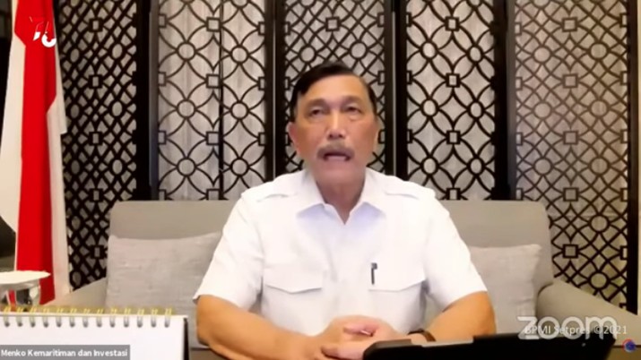 Menko Marves Luhut B. Pandjaitan Saat Evaluasi dan Penerapan PPKM. (Tangkapan Layar Youtube Sekretariat Presiden) Menko Marves Luhut B. Pandjaitan Saat Evaluasi dan Penerapan PPKM. (Tangkapan Layar Youtube Sekretariat Presiden)