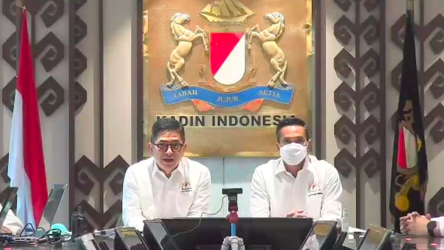 Ketua Umum Kamar Dagang dan Industri (Kadin) Indonesia, Arsjad Rasjid resmi mengumumkan pengurus Kadin Periode 2021-2026.