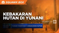 Yunani Dikepung 3 Kebakaran Hutan