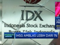 Anjlok Lebih Dari 1%, IHSG Kembali ke Level 6.000-an