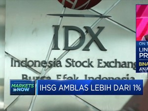 Anjlok Lebih Dari 1%, IHSG Kembali ke Level 6.000-an