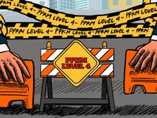 PPKM Jawa-Bali Diperpanjang: Level 1 Nihil, Level 4 Bertambah