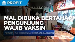 Mal Buka Bertahap, Pengunjung Wajib Vaksin
