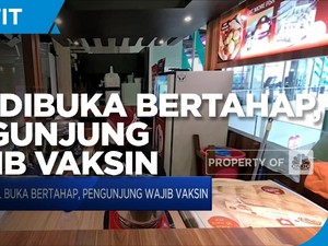 Mal Buka Bertahap, Pengunjung Wajib Vaksin