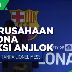 Messi Hengkang, Nilai Perusahaan Barcelona Diprediksi Anjlok