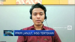 PPKM Diperpanjang, IHSG Kembali Ditutup Terkoreksi