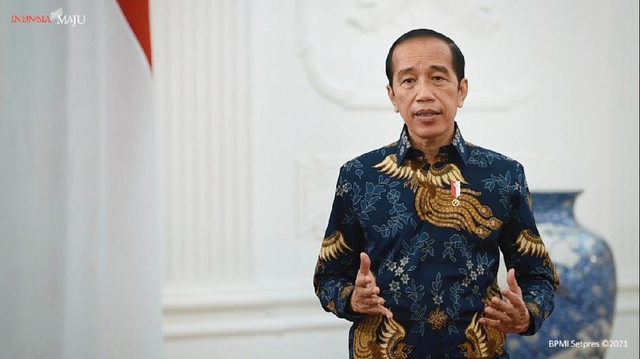 Presiden Joko Widodo beri ucapan selamat Blok Rokan dikelola Pertamina.