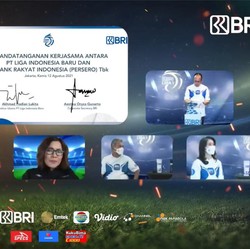 Sah! BRI Resmi Jadi Sponsor Utama Liga 1 Musim 2021-2022