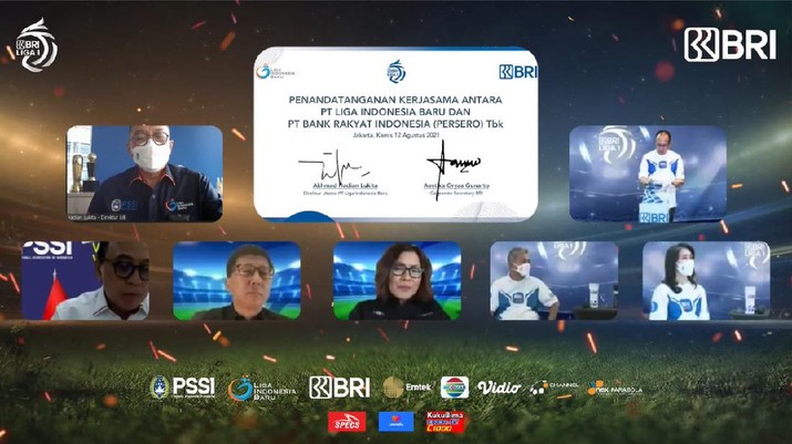 BRI Resmi menjadi sponsor Liga 1 2021-2022 BRI Resmi menjadi sponsor Liga 1 2021-2022