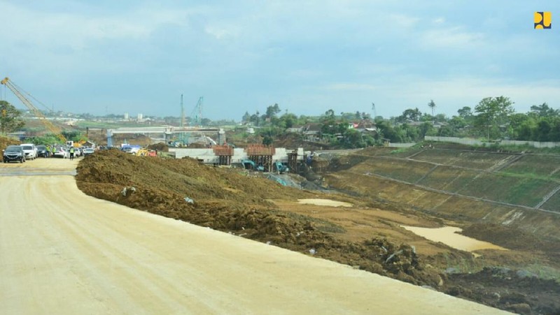 Tol Ciawi-Sukabumi Seksi 2 ruas Cigombong - Cibadak sepanjang 11,9 km. (Biro Kementerian PUPR)