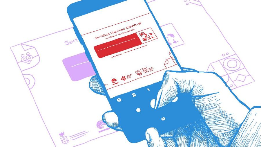 Infografis: Bolehkah Pamer Sertifikat Vaksin di Sosmed? Simak Nih!