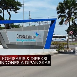 Jabatan Komisaris & Direksi Garuda Indonesia Dipangkas