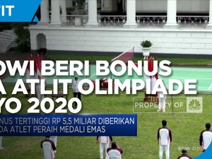 Jokowi Beri Bonus Kontingen Indonesia di Olimpiade Tokyo 2020