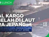 Kapal Kargo Panama Terbelah di Laut Utara Jepang