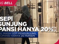 Mal Masih Sepi Pengunjung, Okupansi Hanya 20%